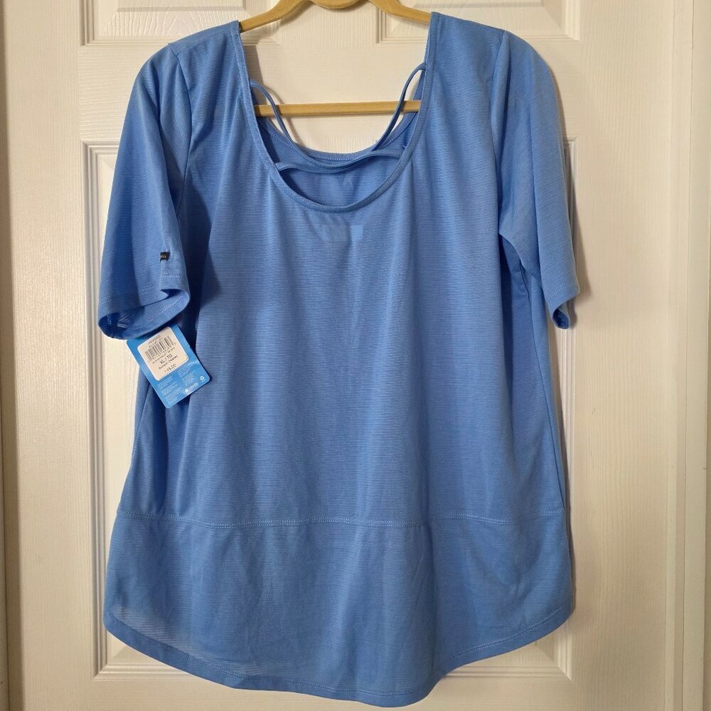 Columbia Anytime Casual Short Sleeve Jersey Women's Athletic T-shirt Sz XL